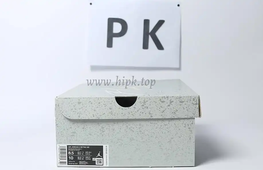 PK GOD Jordan 4 Retro SE Craft Photon Dust RETAIL MATERIALS READY TO SHIP