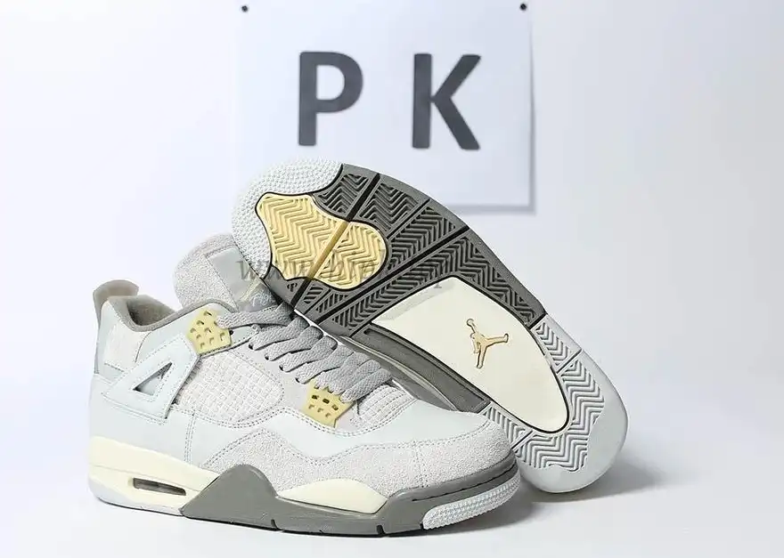 PK GOD Jordan 4 Retro SE Craft Photon Dust RETAIL MATERIALS READY TO SHIP