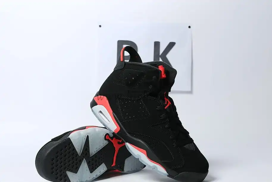 PK GOD Jordan 6 Retro Black Infrared 2019 RETAIL MATERIALS READY TO SHIP