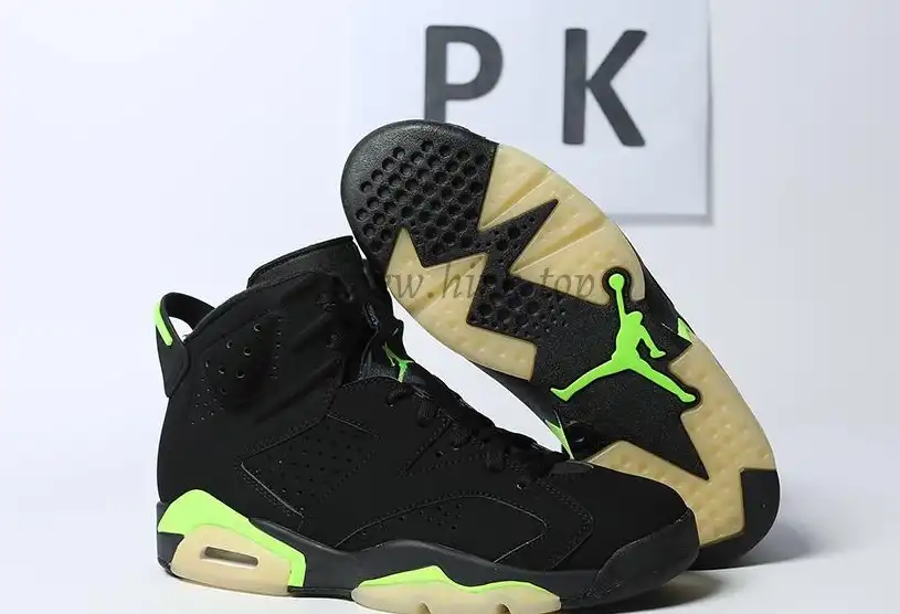 PK GOD Jordan 6 Retro Electric Green RETAIL MATERIALS READY TO SHIP