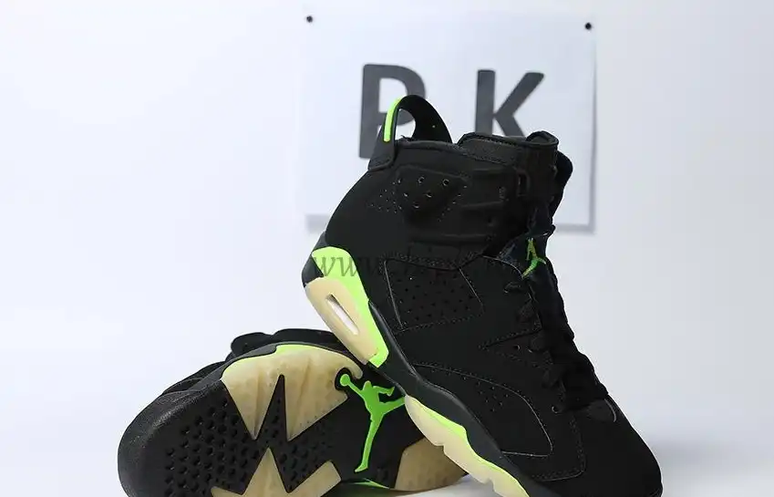 PK GOD Jordan 6 Retro Electric Green RETAIL MATERIALS READY TO SHIP