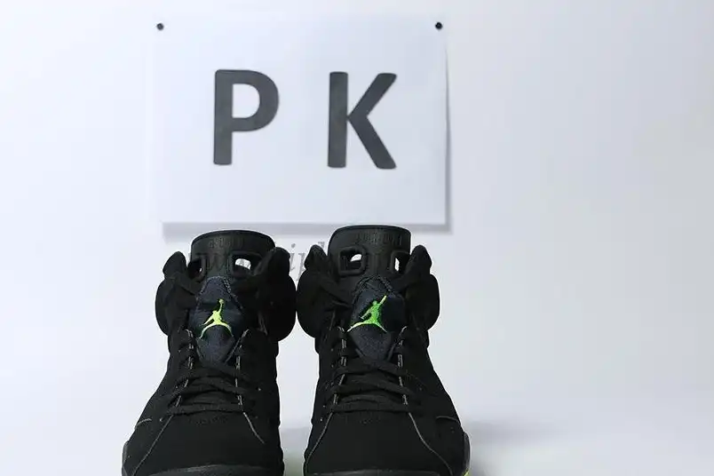 PK GOD Jordan 6 Retro Electric Green RETAIL MATERIALS READY TO SHIP