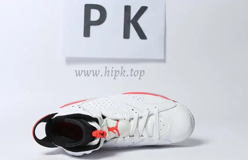 PK GOD Jordan 6 Retro Infrared White 2014 RETAIL MATERIALS READY TO SHIP