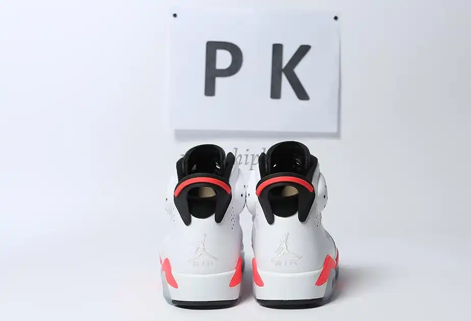 PK GOD Jordan 6 Retro Infrared White 2014 RETAIL MATERIALS READY TO SHIP