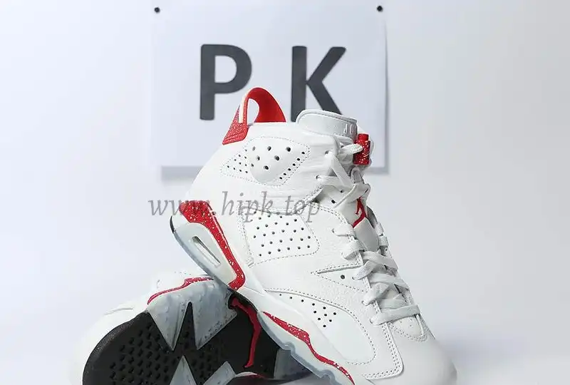 PK GOD Jordan 6 Retro Red Oreo RETAIL MATERIALS READY TO SHIP