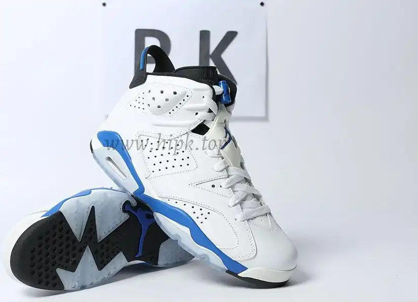 PK GOD Jordan 6 Retro Sport Blue RETAIL MATERIALS READY TO SHIP