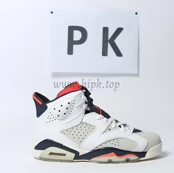 PK GOD Jordan 6 Retro Black Red RETAIL MATERIALS READY TO SHIP