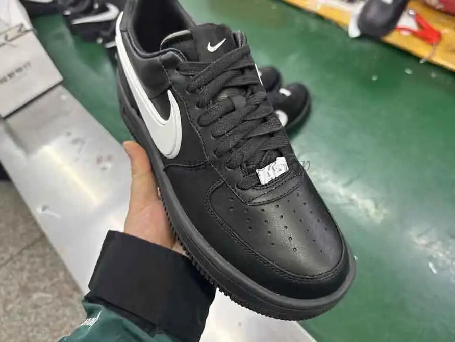 PK GOD Nike Air Force 1 Low SP AMBUSH Black RETAIL MATERIALS READY TO SHIP