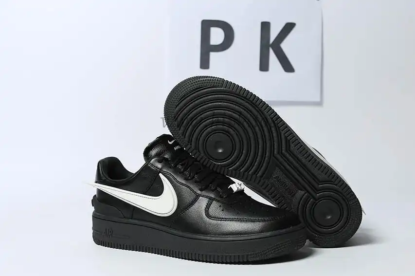 PK GOD Nike Air Force 1 Low SP AMBUSH Black RETAIL MATERIALS READY TO SHIP