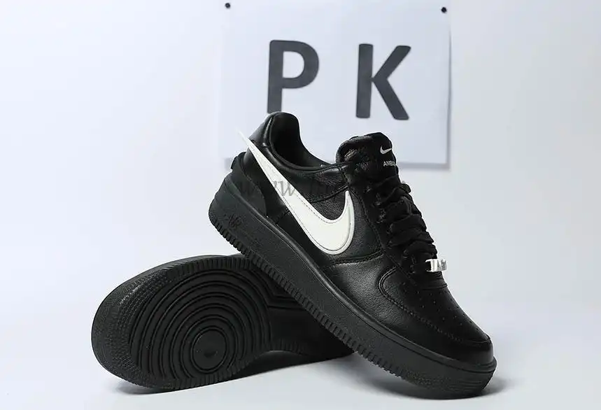 PK GOD Nike Air Force 1 Low SP AMBUSH Black RETAIL MATERIALS READY TO SHIP