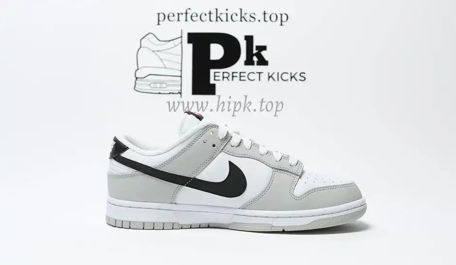 PK GOD Nike Dunk Low Light Smoke Grey W RETAIL MATERIALS READY TO SHIP