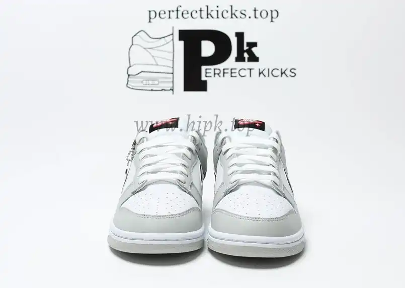 PK GOD Nike Dunk Low Light Smoke Grey W RETAIL MATERIALS READY TO SHIP