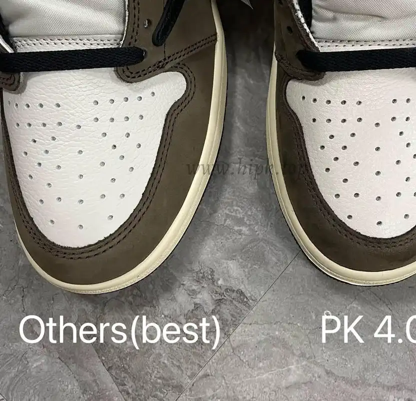 PK 4.0 TRAVIS SCOTT X AIR JORDAN I CD4487-100HIGH OG MOCHA RETAIL MATERIALS RETAIL VERSION