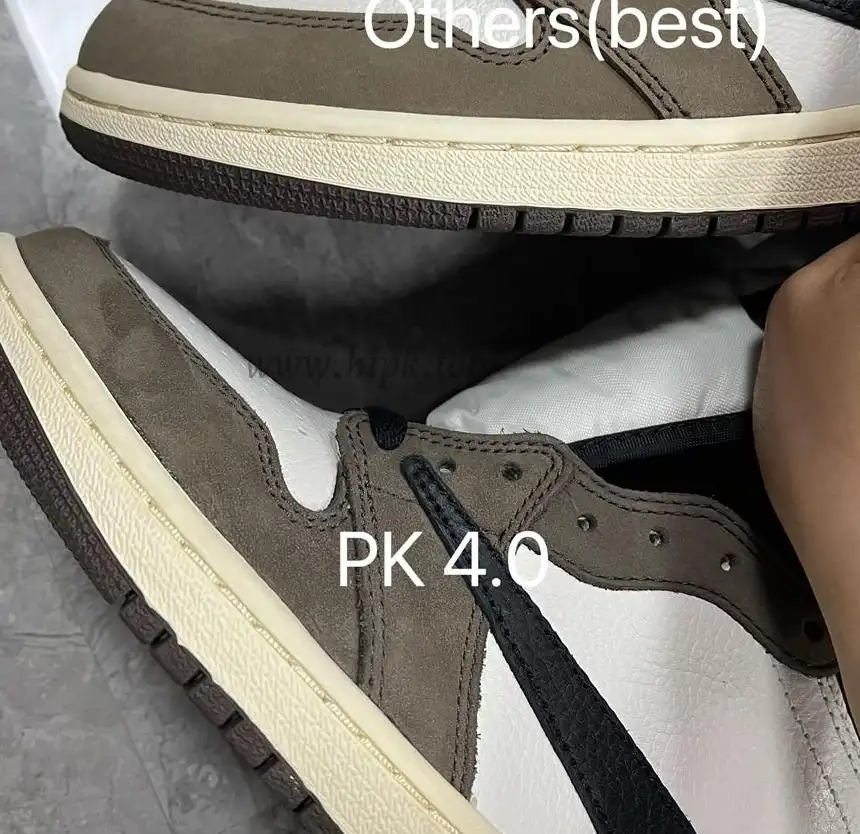 PK 4.0 TRAVIS SCOTT X AIR JORDAN I CD4487-100HIGH OG MOCHA RETAIL MATERIALS RETAIL VERSION