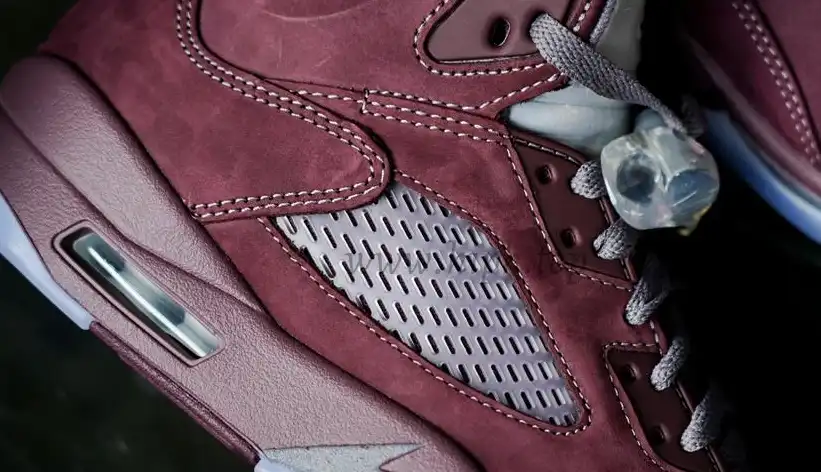 PK GOD Jordan 5 Retro Burgundy 2023 RETAIL MATERIALS READY TO SHIP