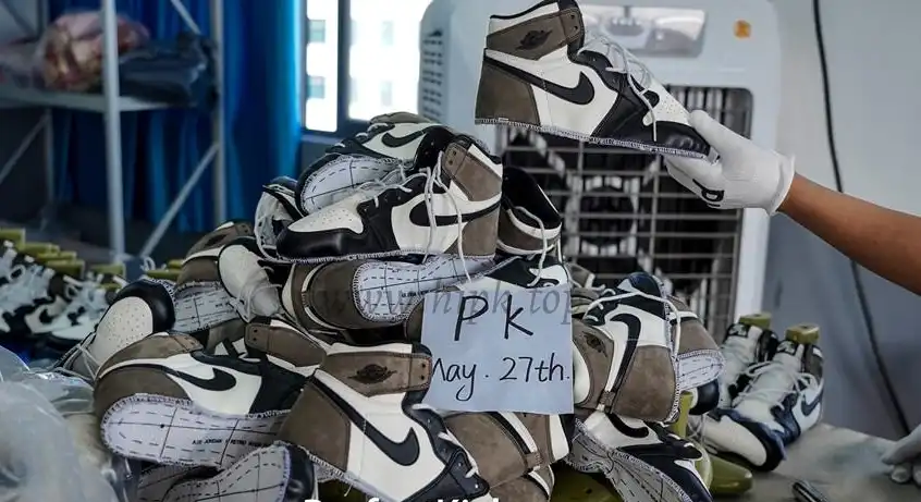 PK 4.0 Air jordan 1 High OG “Dark Mocha”retail materials ready to ship