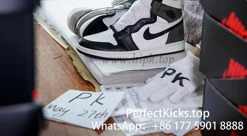 PK 4.0 Air jordan 1 High OG “Dark Mocha”retail materials ready to ship