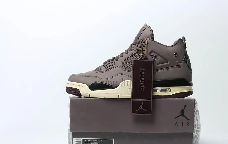 PK GOD Jordan 4 Retro A Ma Maniére Violet Ore RETAIL MATERIALS READY TO SHIP