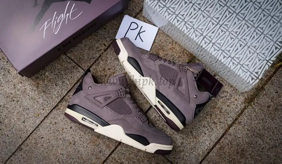 PK GOD Jordan 4 Retro A Ma Maniére Violet Ore RETAIL MATERIALS READY TO SHIP