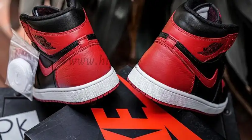 PK GOD Jordan 1 Retro High Bred Banned 2016 RETAIL MATERIALS READY TO SHIP