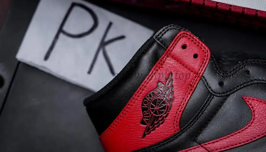 PK GOD Jordan 1 Retro High Bred Banned 2016 RETAIL MATERIALS READY TO SHIP