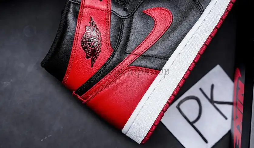 PK GOD Jordan 1 Retro High Bred Banned 2016 RETAIL MATERIALS READY TO SHIP