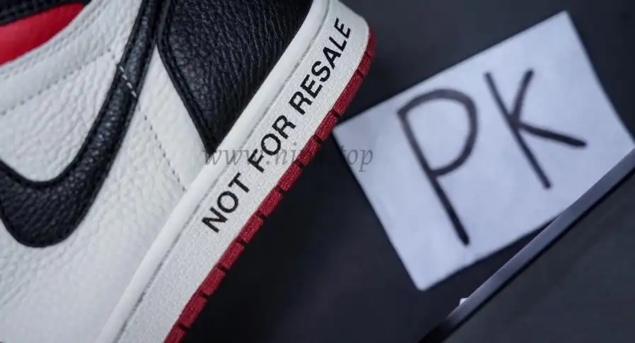 PK GOD Jordan 1 Retro High Not For Resale Varsity Red RETAIL MATERIALS READY TO SHIP