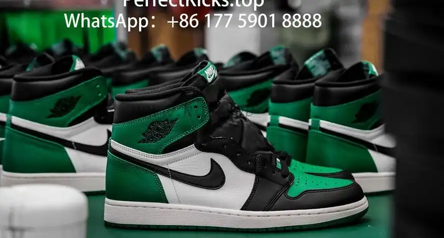 PK GOD Jordan 1 Retro High Pine Green RETAIL MATERIALS READY TO SHIP