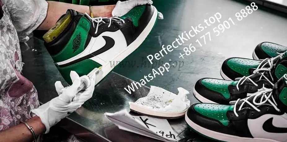 PK GOD Jordan 1 Retro High Pine Green RETAIL MATERIALS READY TO SHIP