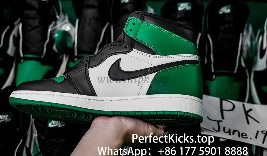 PK GOD Jordan 1 Retro High Pine Green RETAIL MATERIALS READY TO SHIP