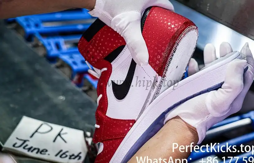 Jordan 1 Retro High Spider Man Origin Story RETAIL MATERIALS READY TO SHIP