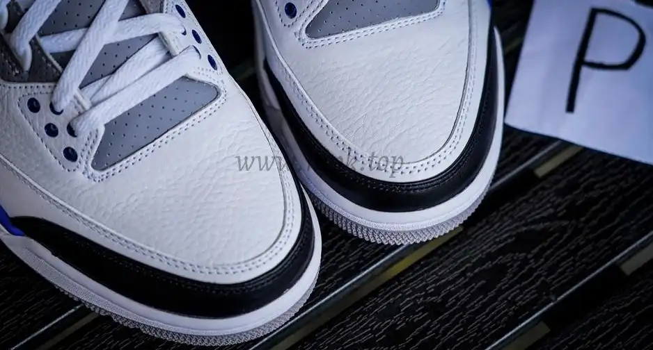 PK GOD Jordan 3 Retro Fragment Blue RETAIL MATERIALS READY TO SHIP