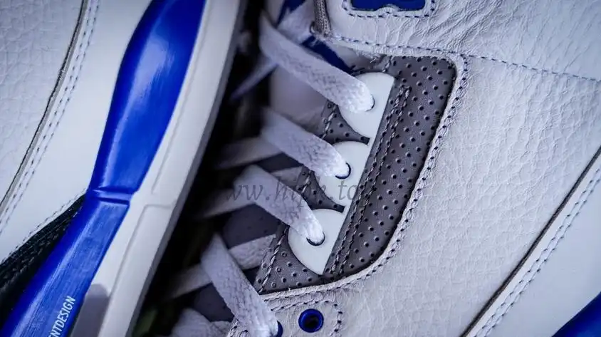 PK GOD Jordan 3 Retro Fragment Blue RETAIL MATERIALS READY TO SHIP