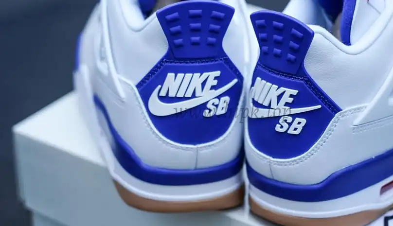 PK GOD Jordan 4 Retro SB Sapphire Blue RETAIL MATERIALS READY TO SHIP