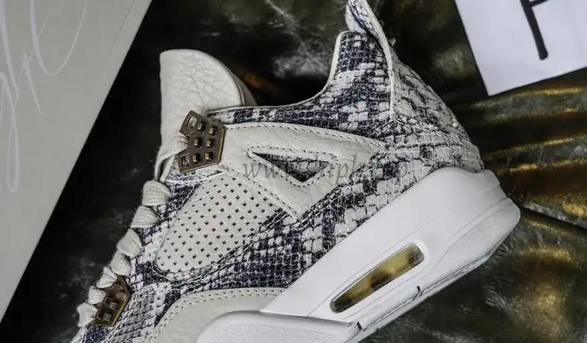 PK GOD Jordan 4 RetroSnakeskin RETAIL MATERIALS READY TO SHIP