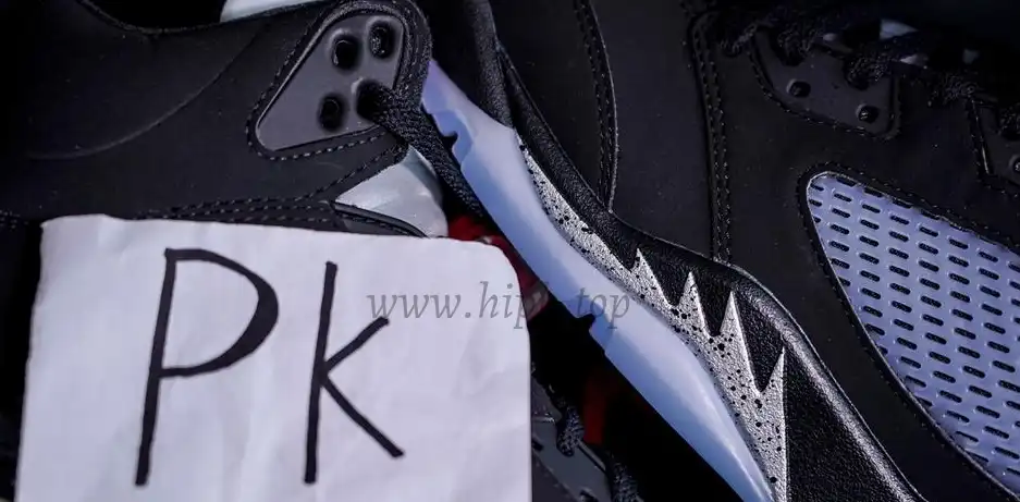 PK GOD Jordan 5 Retro Black Metallic 2016 RETAIL MATERIALS READY TO SHIP