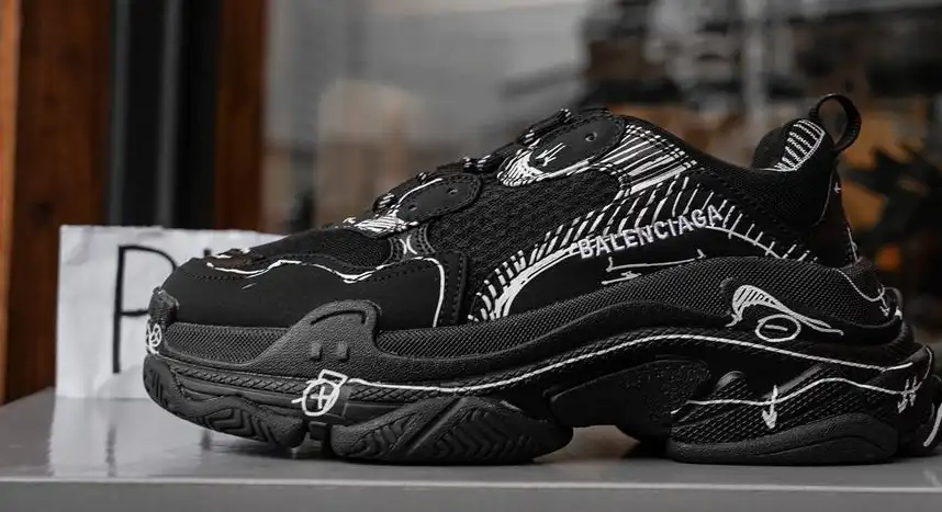 PK GOD Triple S Sketch sneakers RETAIL MATERIALS READY TO SHIP