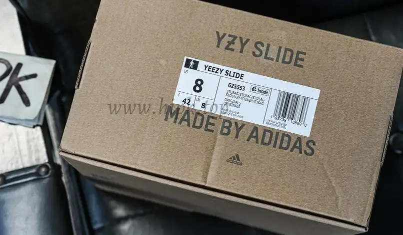 PK GOD Yeezy Slides ‘Enflame Oil’ RETAIL MATERIALS READY TO SHIP