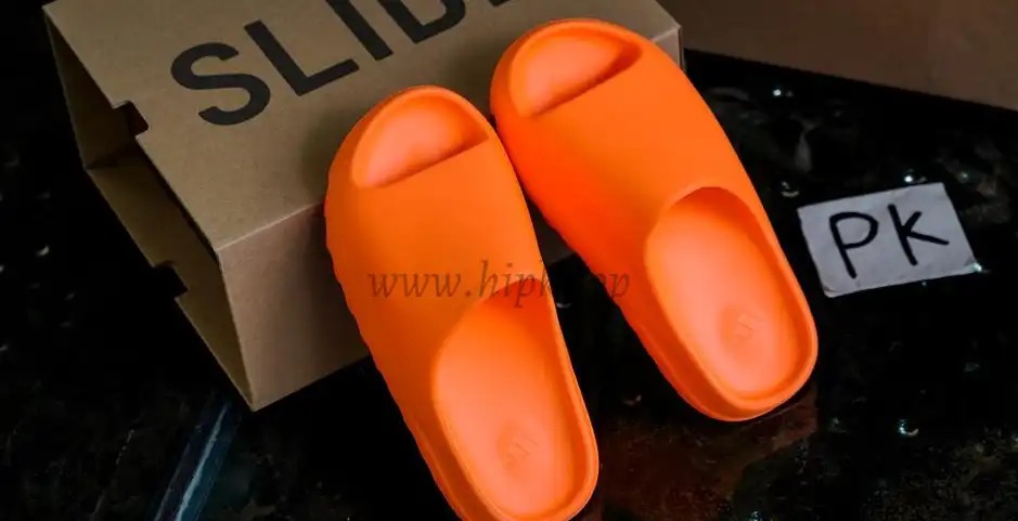 PK God Adidas Yeezy Slide Enflame Orange retail materials ready to ship