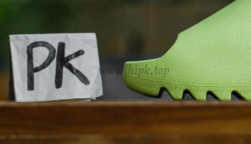 PK GOD adidas Yeezy Slide Glow Green Glossy RETAIL MATERIALS READY TO SHIP