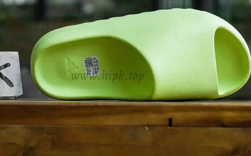 PK GOD adidas Yeezy Slide Glow Green Glossy RETAIL MATERIALS READY TO SHIP