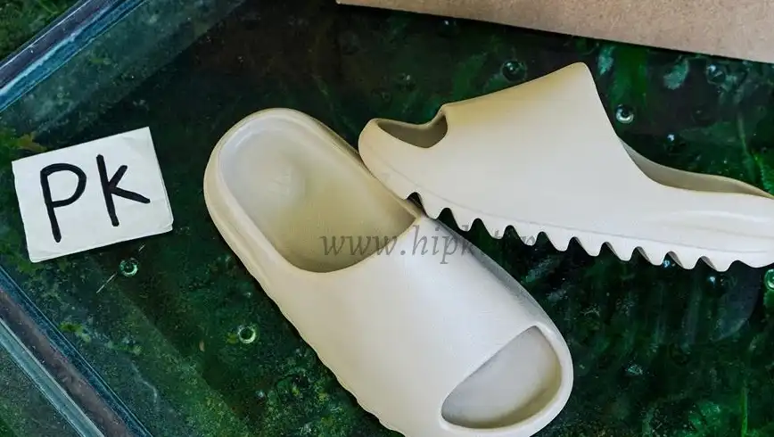 PK GOD adidas Yeezy Slide Pure (Restock Pair) RETAIL MATERIALS READY TO SHIP