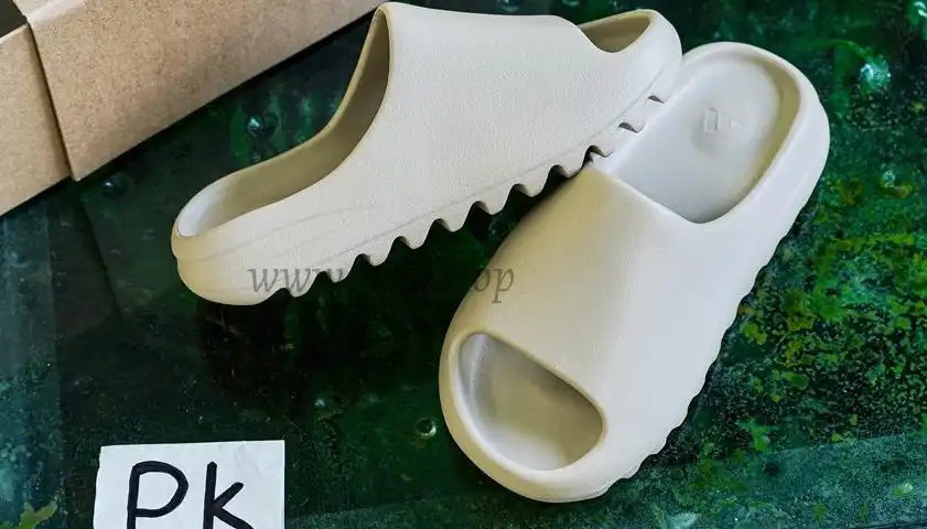 PK GOD adidas Yeezy Slide Pure (Restock Pair) RETAIL MATERIALS READY TO SHIP