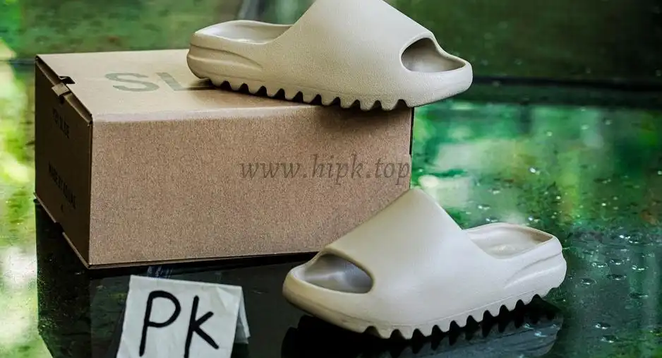 PK GOD adidas Yeezy Slide Pure (Restock Pair) RETAIL MATERIALS READY TO SHIP