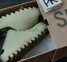 PK GOD Yeezy Slides ‘Enflame Oil’ RETAIL MATERIALS READY TO SHIP