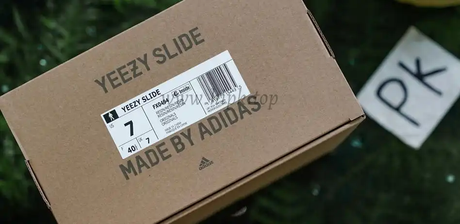 PK GOD adidas Yeezy Slide Resin RETAIL MATERIALS READY TO SHIP