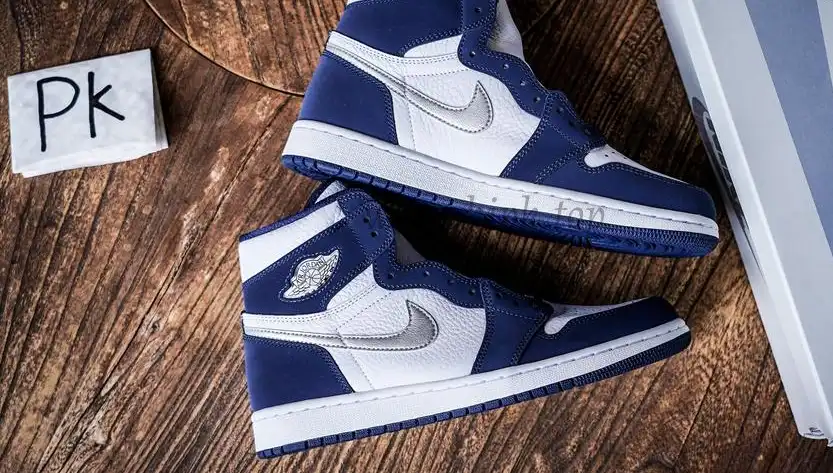 PK GOD Jordan 1 Retro High COJP Midnight Navy (2020) RETAIL MATERIALS READY TO SHIP