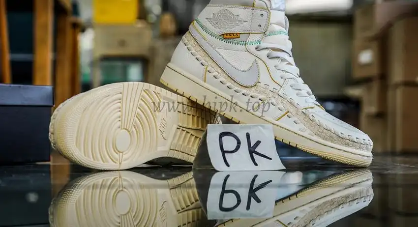 PK GOD Jordan 1 Retro High OG SPUnion Woven Sail RETAIL MATERIALS READY TO SHIP