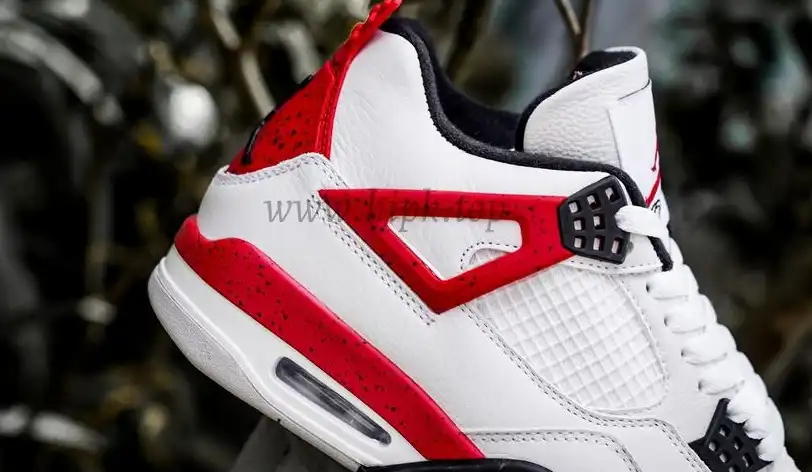 PK GOD Jordan 4 Retro Red Cement RETAIL MATERIALS READY TO SHIP