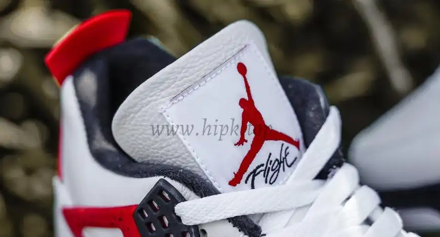 PK GOD Jordan 4 Retro Red Cement RETAIL MATERIALS READY TO SHIP